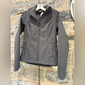 The North Face Womens Apex Windwall Gray Jacket Size XS